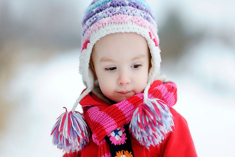 Toddlers in Winter